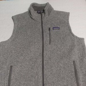 Patagonia Worn Wear Men's Better Sweater Vest L 25881 Stonewash/Gray